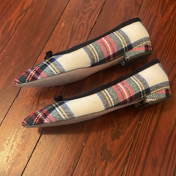 J Crew Tartan Flats - Picture 2 of 4